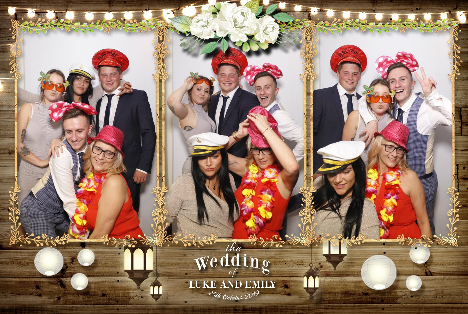 Luke & Emily's Wedding | View more photos from the event at gallery.myphotoboothexperience.co.uk/u/MyPhotoBoothExperienceLtd/Luke-Emilys-Wedding